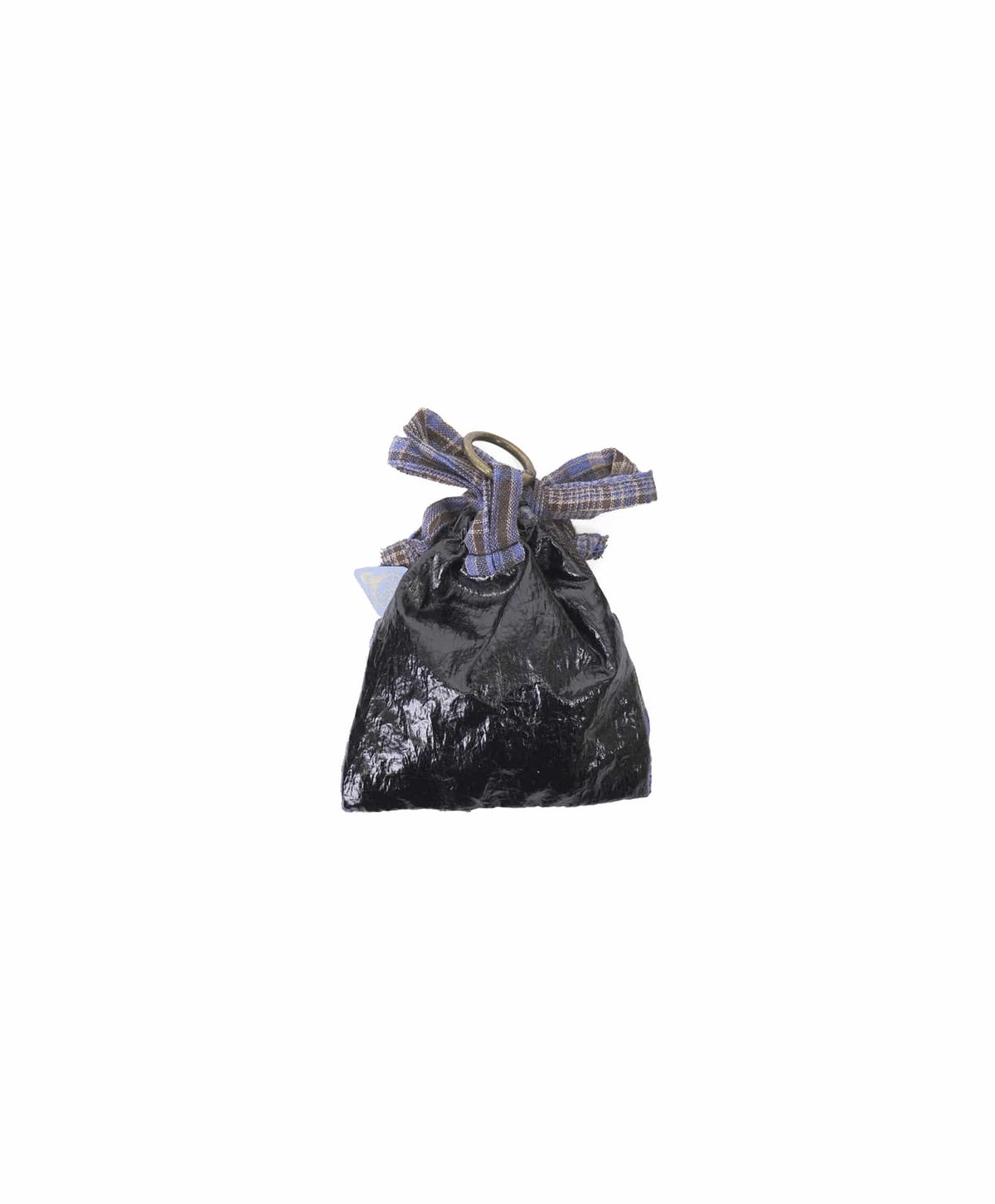 누크피터(NUUKFITTER) SHINING MINI BAG KEY RING [BLACK]샤이닝 미니백 키링 블랙