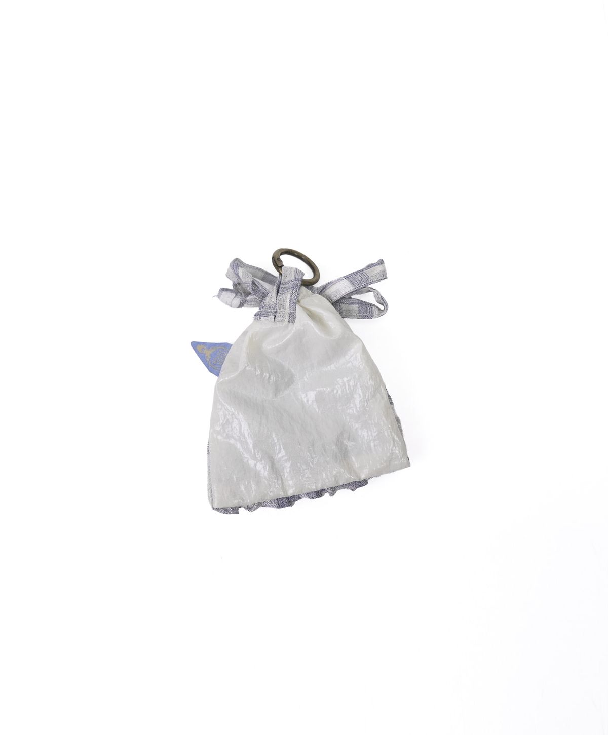 누크피터(NUUKFITTER) SHINING MINI BAG KEY RING [IVORY]샤이닝 미니백 키링 아이보리