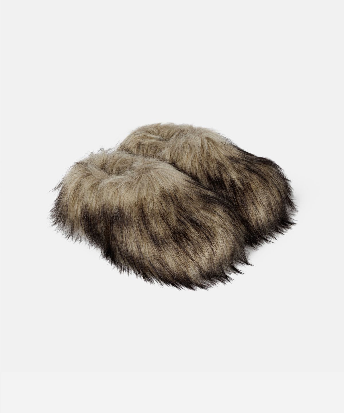 나체(NACHE) HAIRY MULE CLOG BROWN