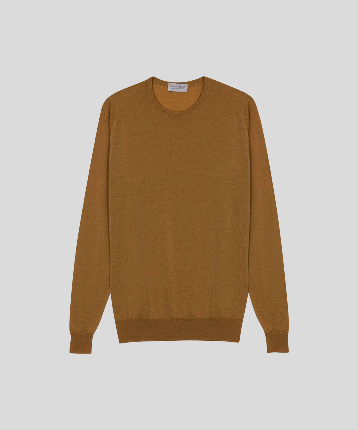존 스메들리(JOHN SMEDLEY) LUNDY Extra Fine Merino Wool Standard Fit Crew Neck Pullover Heritage-1, 8 Colors