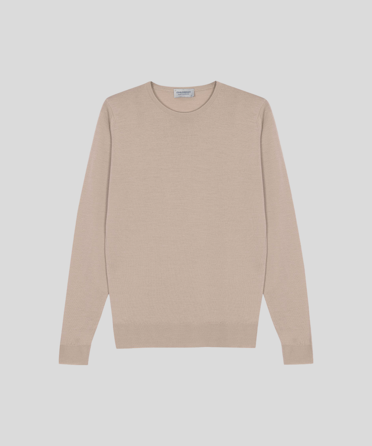 존 스메들리(JOHN SMEDLEY) LUNDY Extra Fine Merino Wool Standard Fit Crew Neck Pullover Heritage-1, 8 Colors