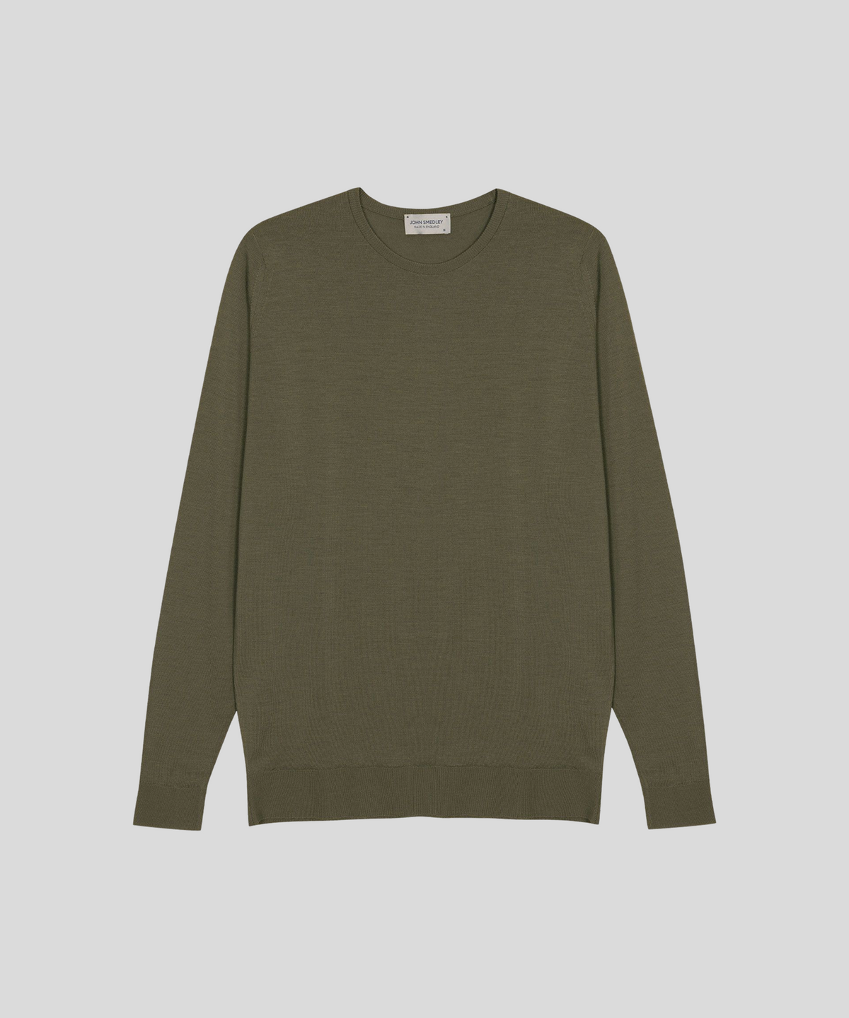 존 스메들리(JOHN SMEDLEY) LUNDY Extra Fine Merino Wool Standard Fit Crew Neck Pullover Heritage-1, 8 Colors