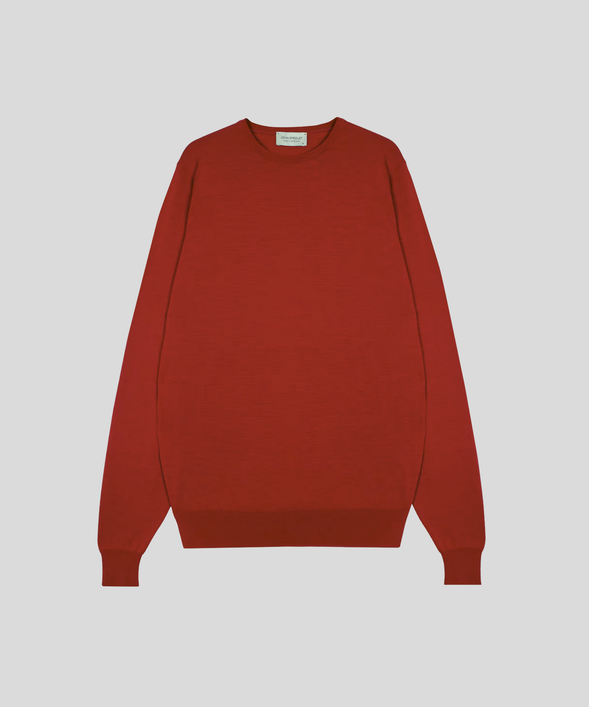 존 스메들리(JOHN SMEDLEY) LUNDY Extra Fine Merino Wool Standard Fit Crew Neck Pullover Heritage-1, 8 Colors