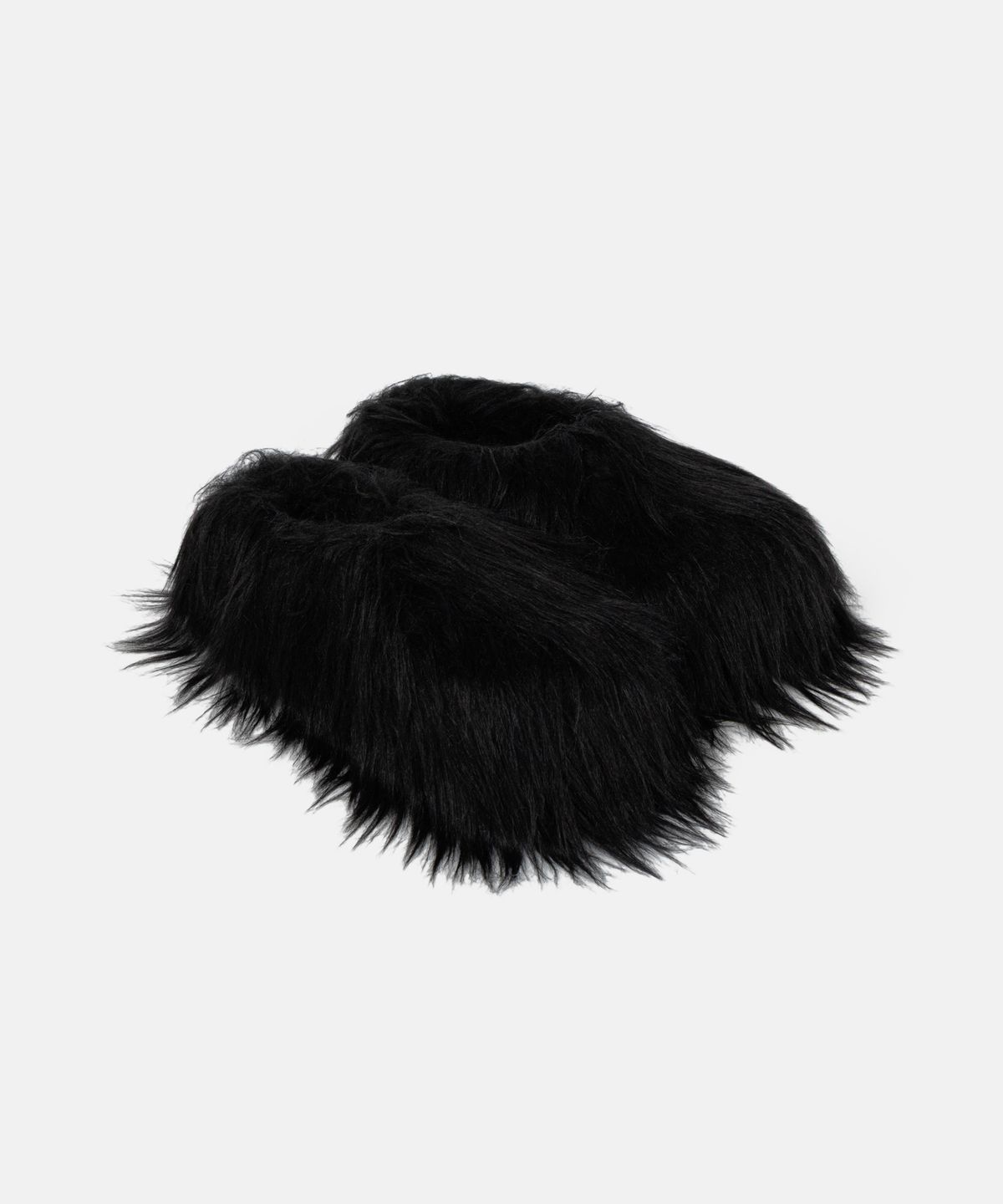 나체(NACHE) HAIRY MULE CLOG BLACK