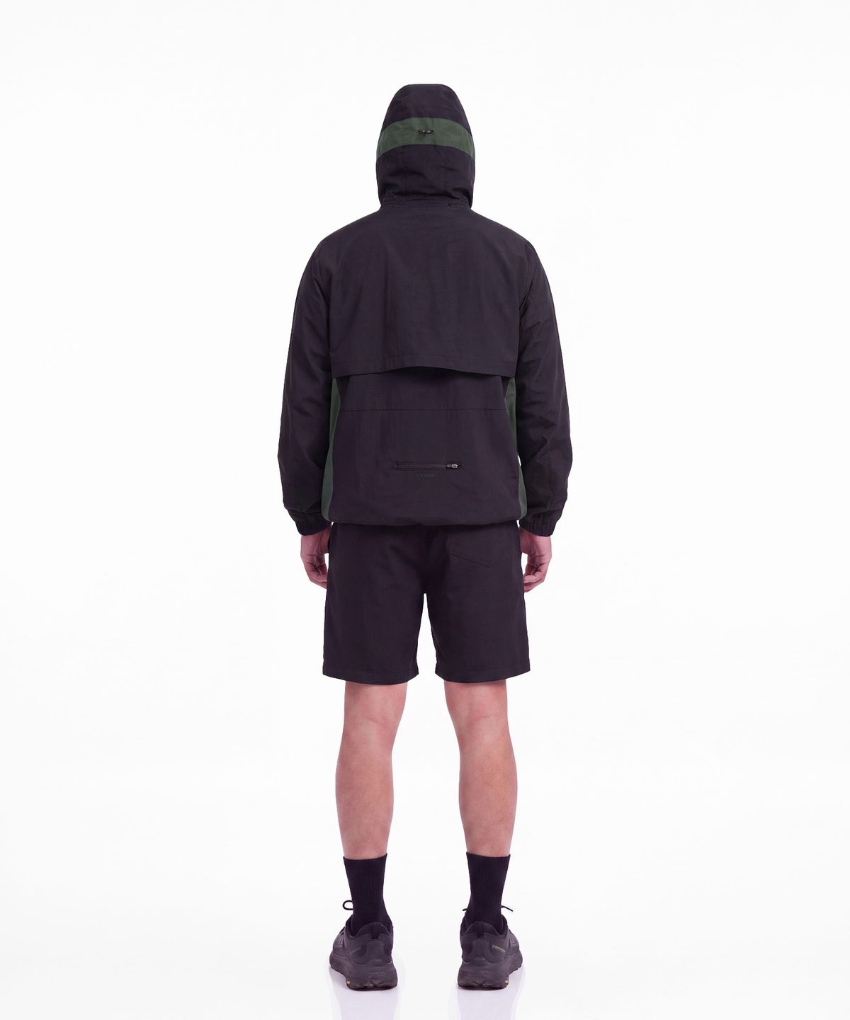 몰트선셋(MOLTSUNSET) Convertible Block Shell - Black