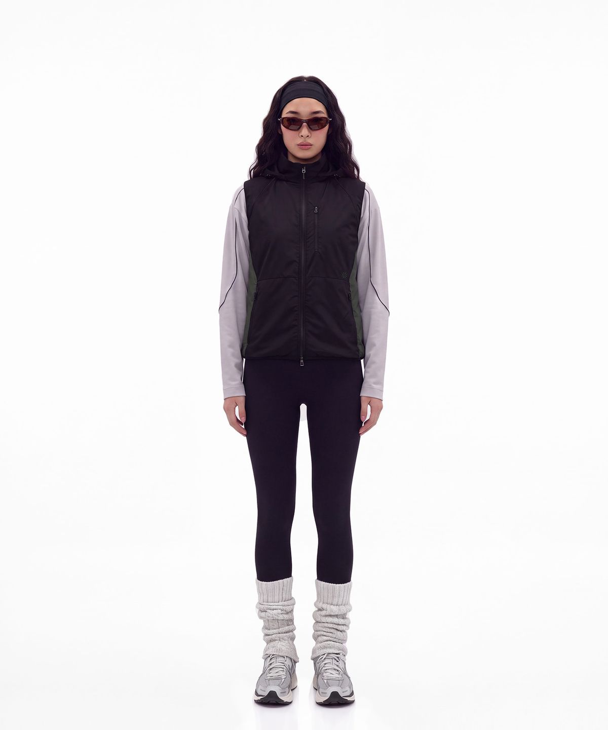 몰트선셋(MOLTSUNSET) Convertible Block Shell - Black