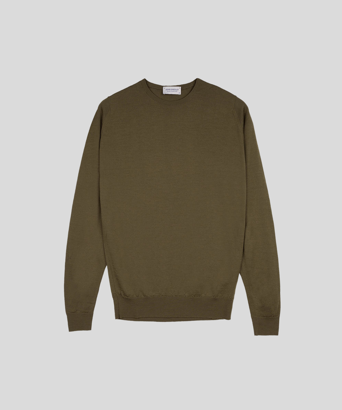 존 스메들리(JOHN SMEDLEY) LUNDY Extra Fine Merino Wool Standard Fit Crew Neck Pullover Heritage-3, 10 Colors