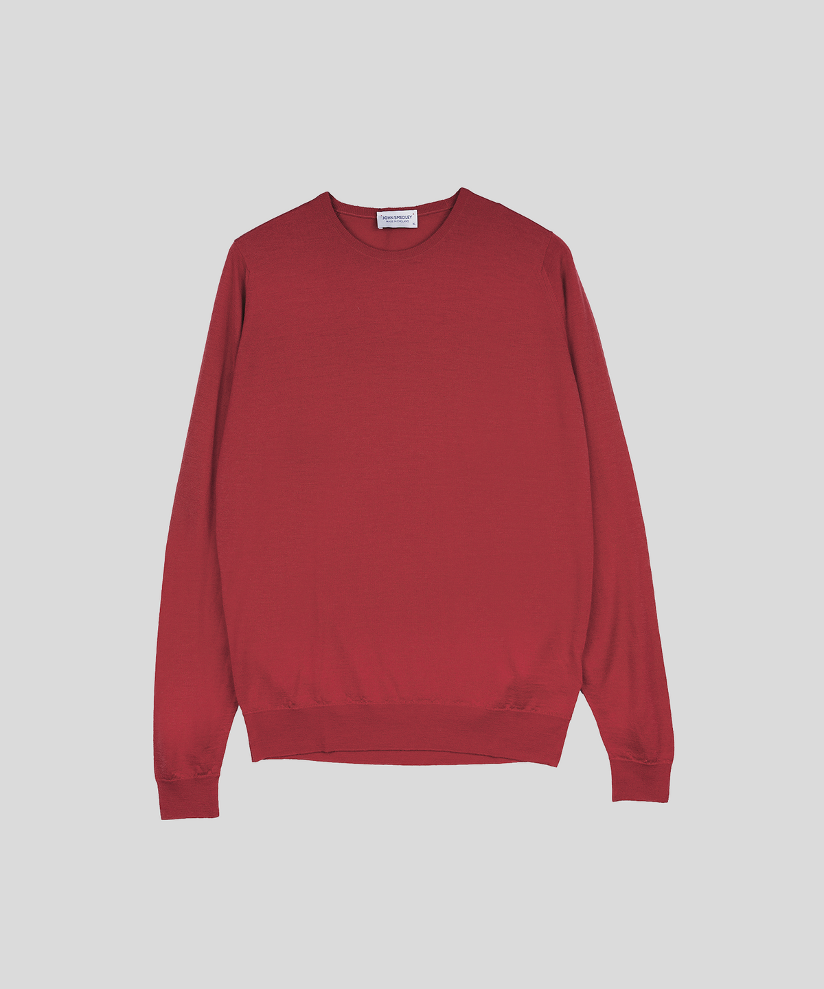존 스메들리(JOHN SMEDLEY) LUNDY Extra Fine Merino Wool Standard Fit Crew Neck Pullover Heritage-3, 10 Colors