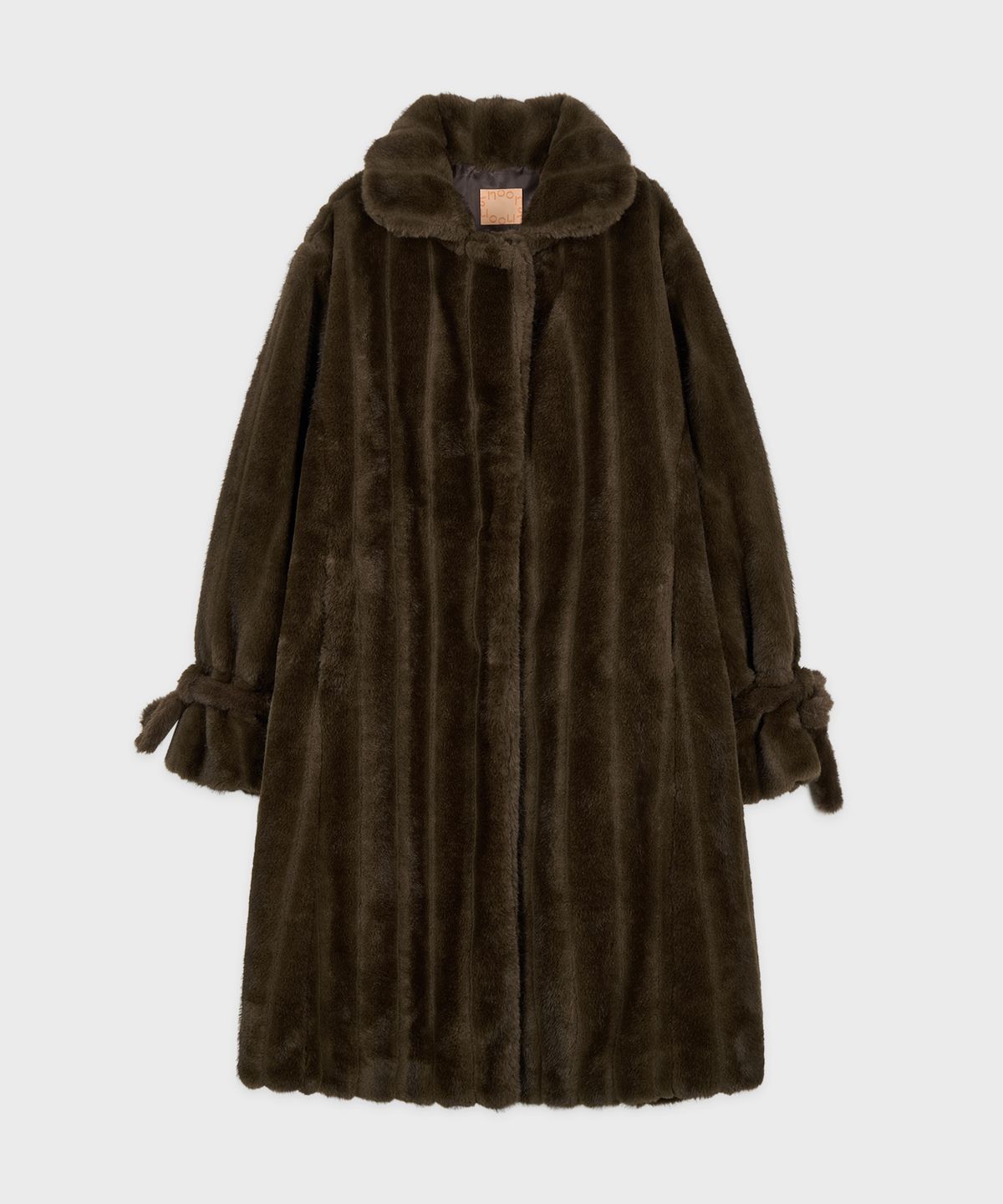 시눈(SINOON) Maxi Fur Jacket (Brown)