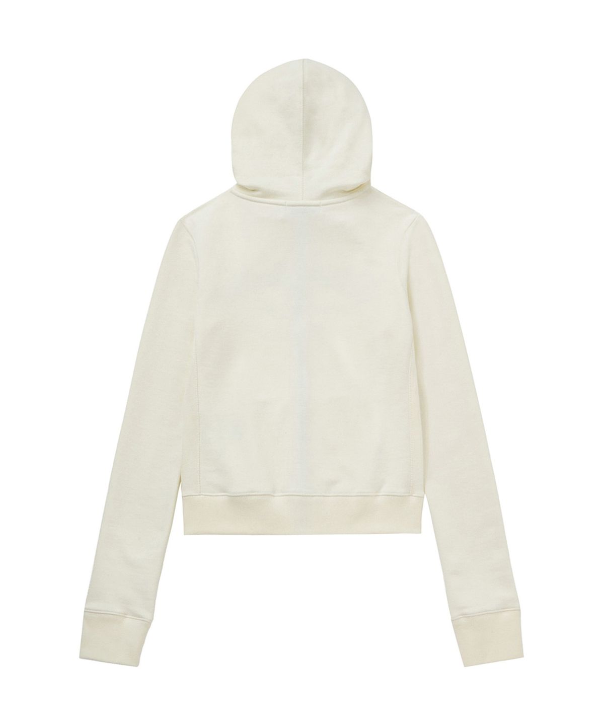 다이닛(DEINET) CONTENT SLIM HOOD ZIP - UP IN IVORY