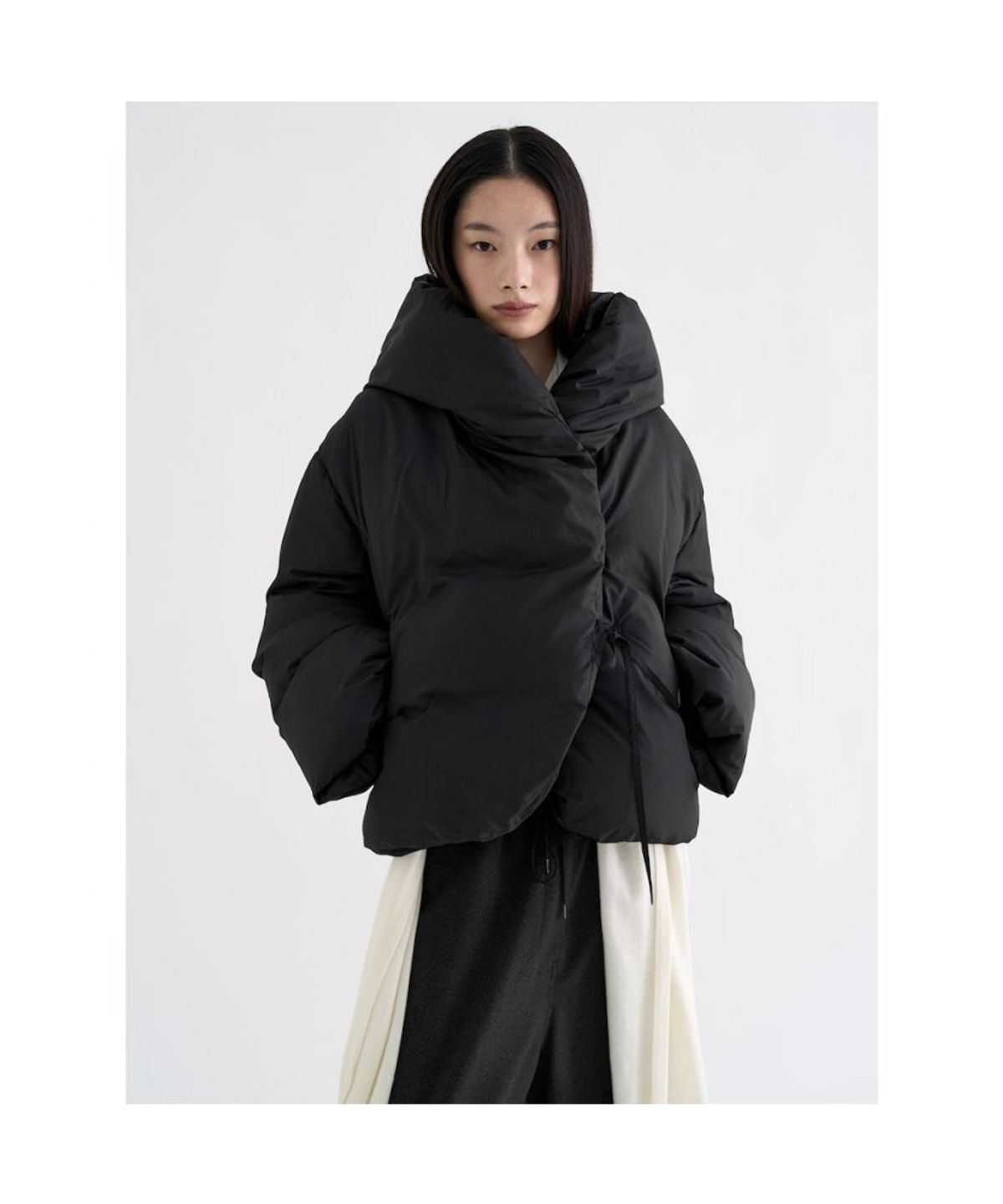앙개(ANGGAE) Duck Down Anggae Puffer   Brown