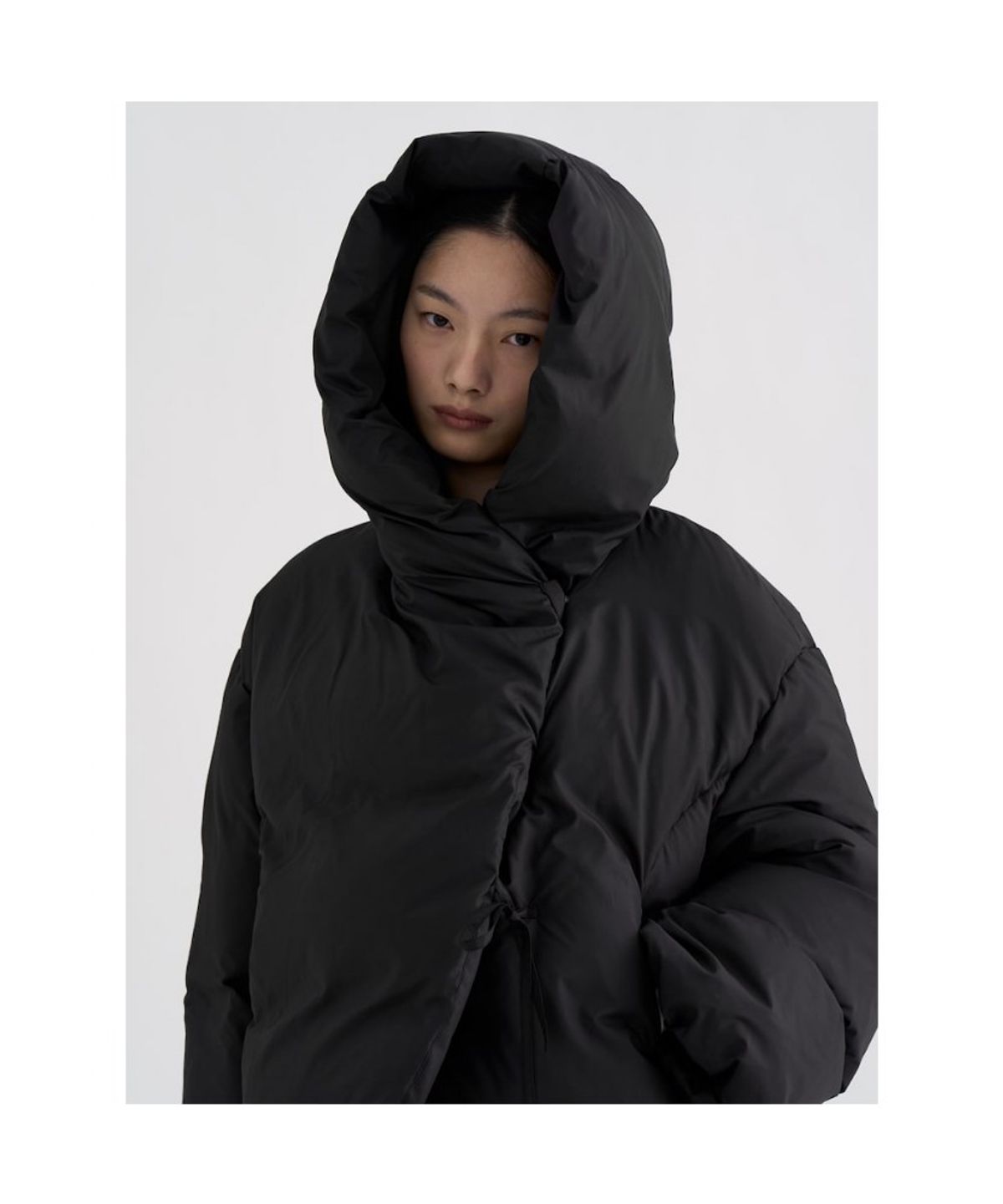 앙개(ANGGAE) Duck Down Anggae Puffer   Brown