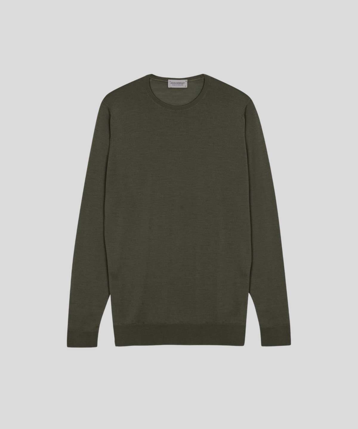 존 스메들리(JOHN SMEDLEY) LUNDY Extra Fine Merino Wool Standard Fit Crew Neck Pullover Heritage-4, 10 Colors