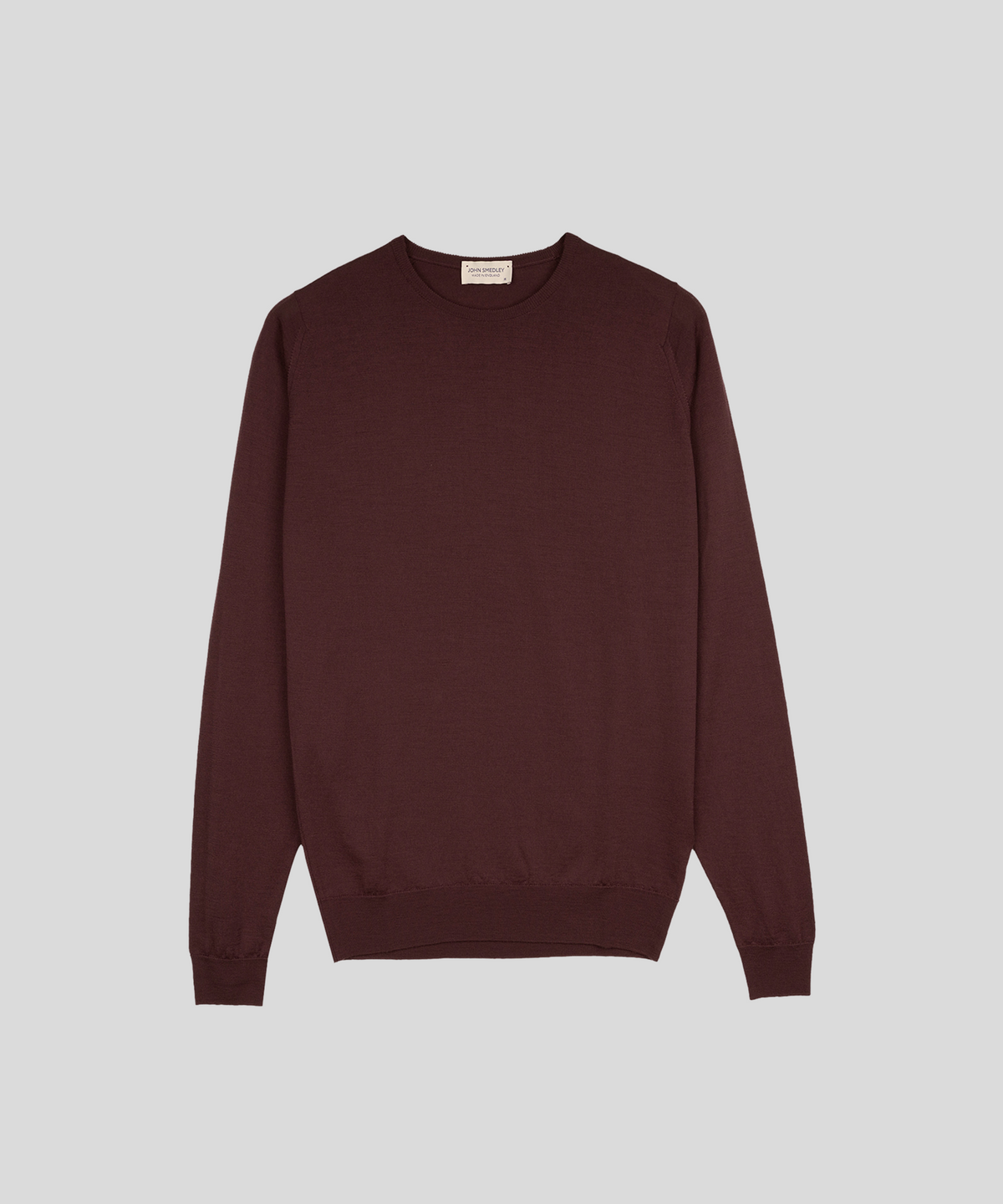 존 스메들리(JOHN SMEDLEY) LUNDY Extra Fine Merino Wool Standard Fit Crew Neck Pullover Heritage-4, 10 Colors