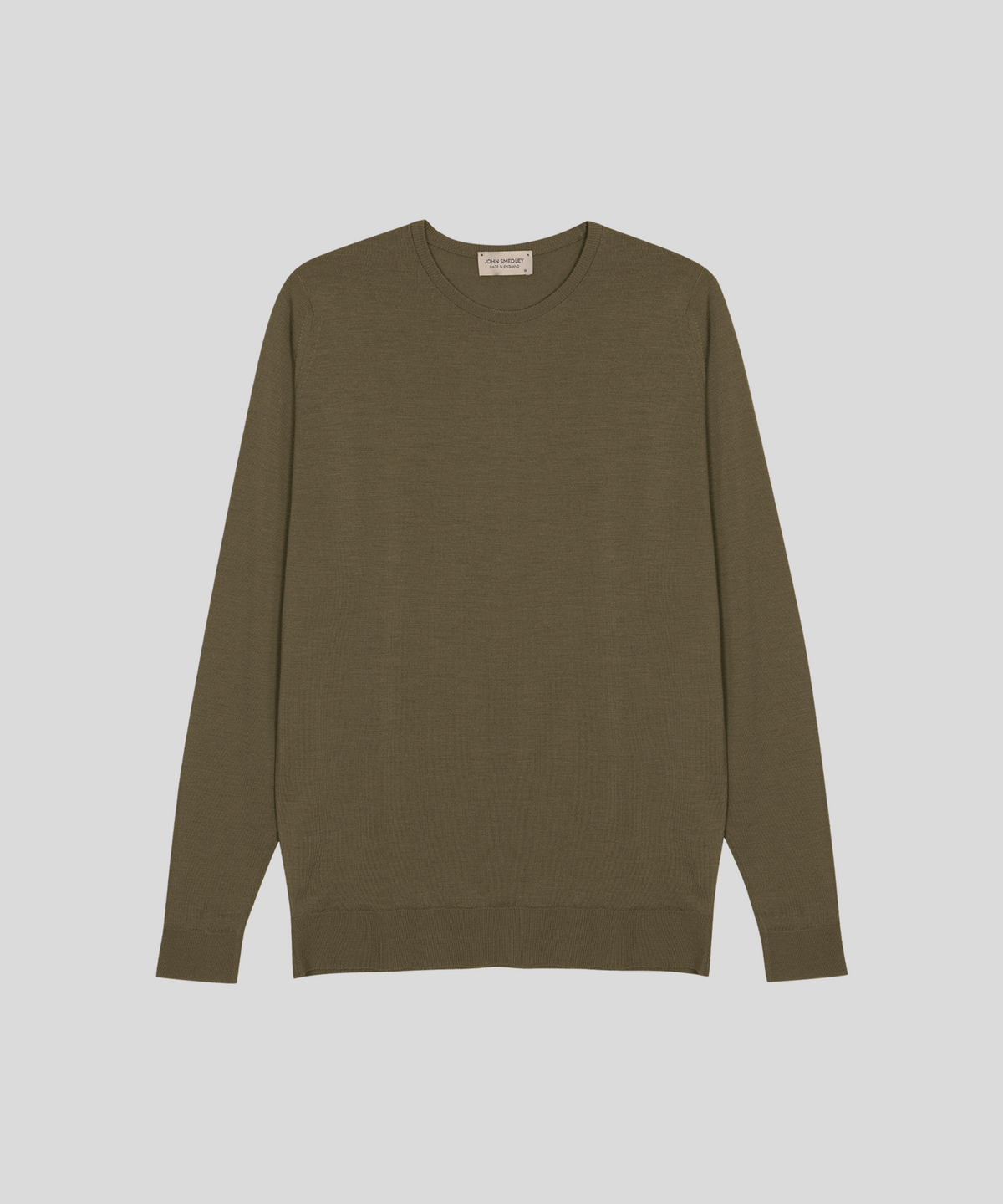 존 스메들리(JOHN SMEDLEY) LUNDY Extra Fine Merino Wool Standard Fit Crew Neck Pullover Heritage-4, 10 Colors