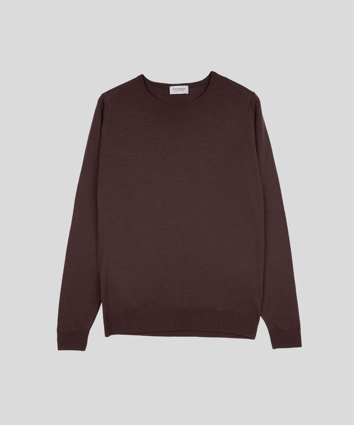 존 스메들리(JOHN SMEDLEY) LUNDY Extra Fine Merino Wool Standard Fit Crew Neck Pullover Heritage-4, 10 Colors