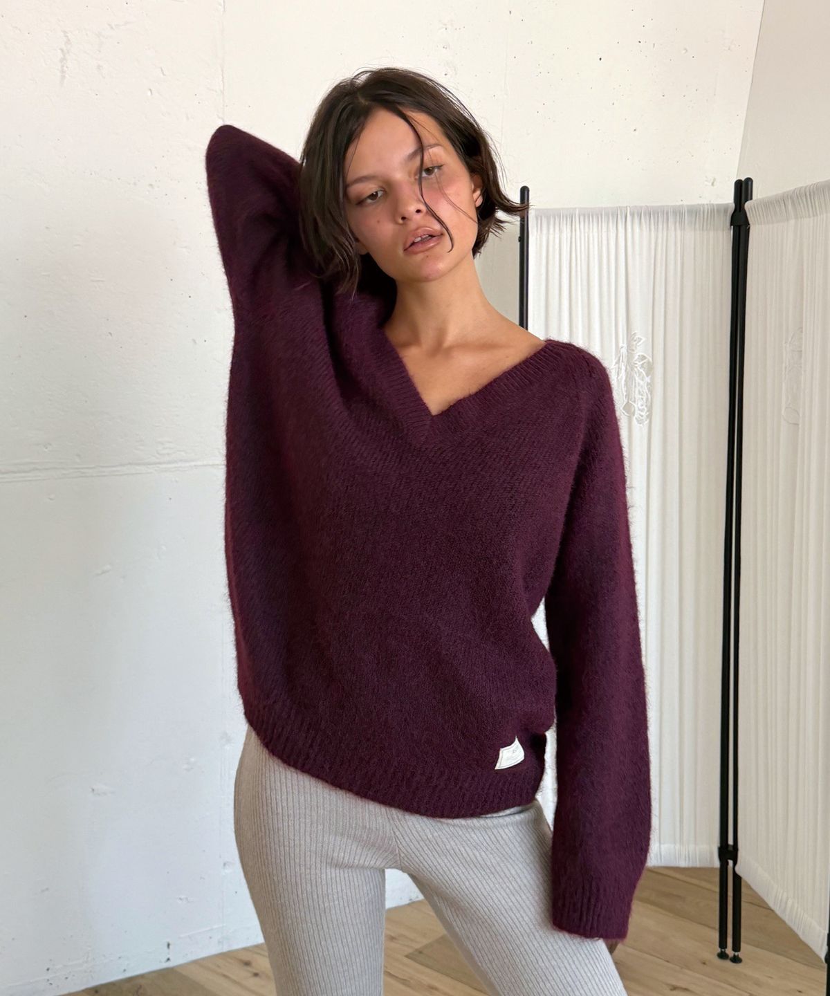 아수라(ASURA) BOCA WOOL V KNIT (3PACKS)