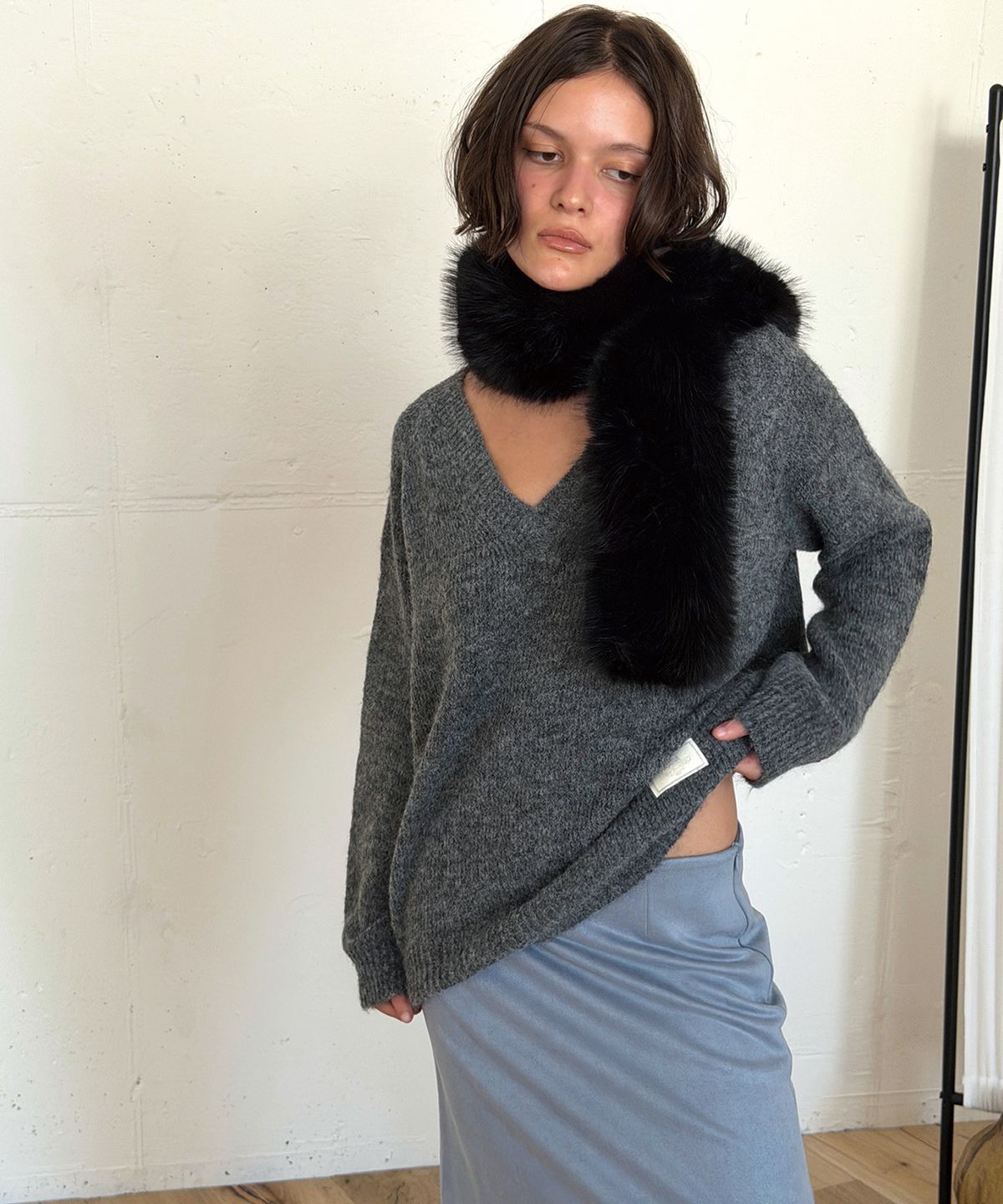 아수라(ASURA) BOCA WOOL V KNIT (3PACKS)
