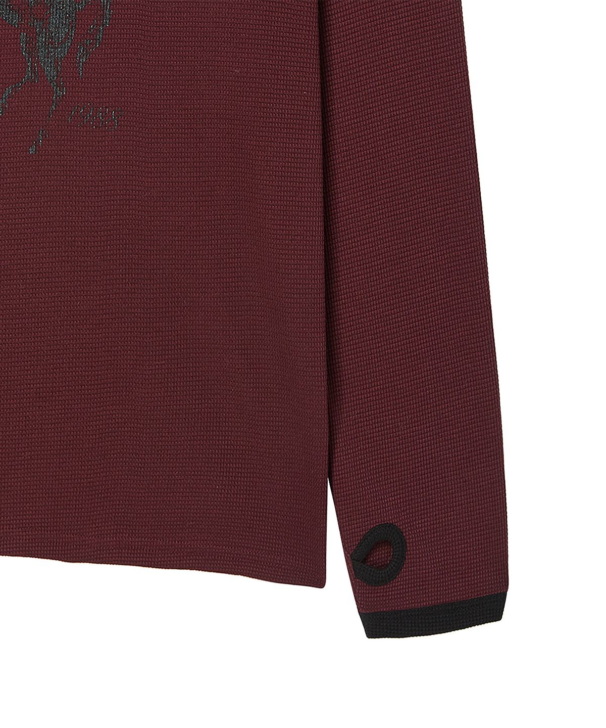 어썸스튜디오(AWESOME STUDIO) 페가수스 와플 워머 티셔츠 버건디