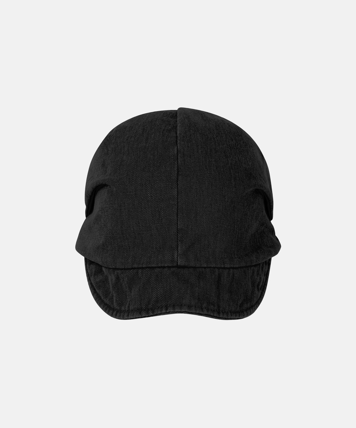 나체(NACHE) VINTAGE PINTUCK CAP BLACK