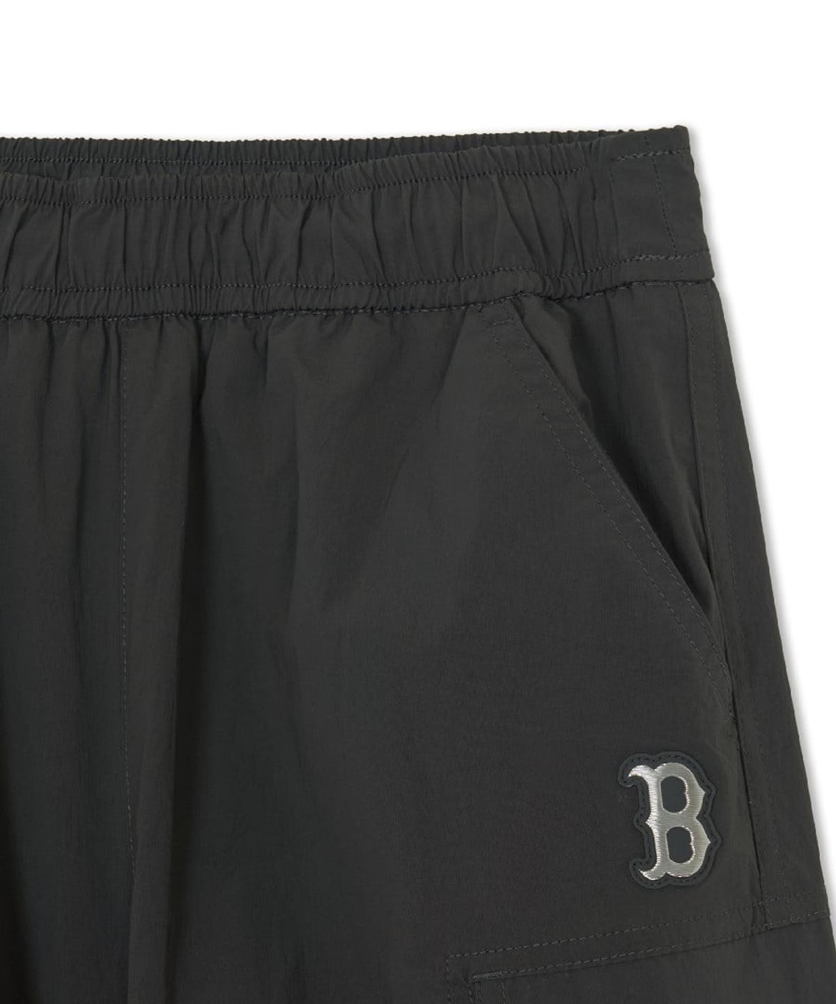 엠엘비 키즈(MLB KIDS) 아웃도어 루즈 포켓 융기모 우븐팬츠 BOS (D.Khaki)