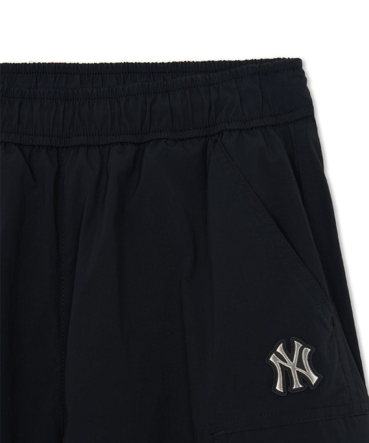 엠엘비 키즈(MLB KIDS) 아웃도어 루즈 포켓 융기모 우븐팬츠 NY (Black)