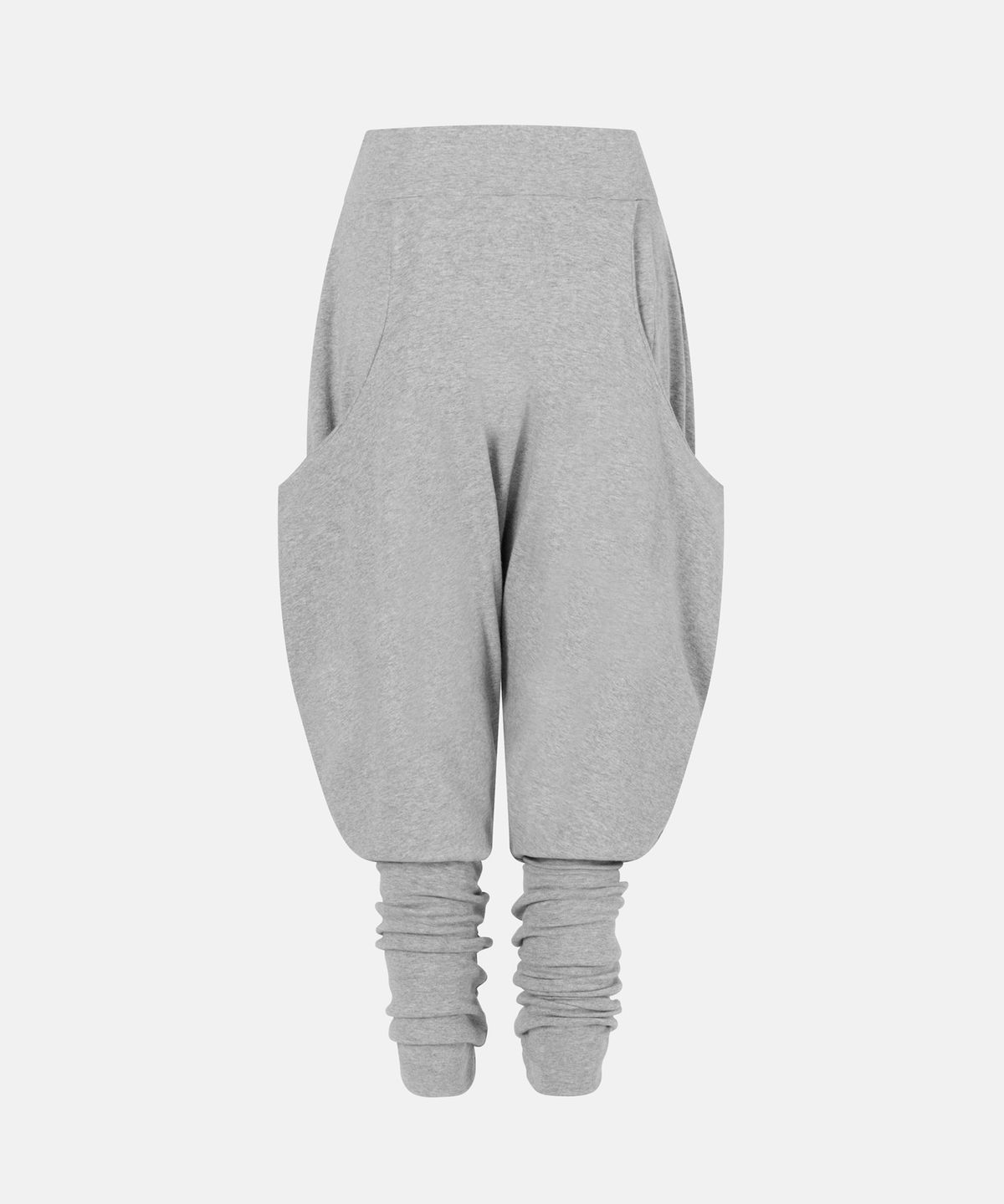 나체(NACHE) PUFF BAGGY PANTS MELANGE GRAY