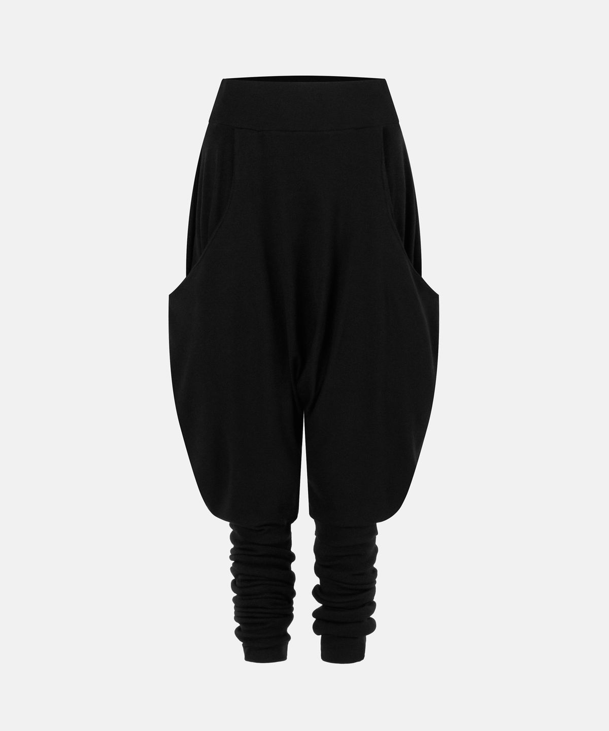 나체(NACHE) PUFF BAGGY PANTS BLACK