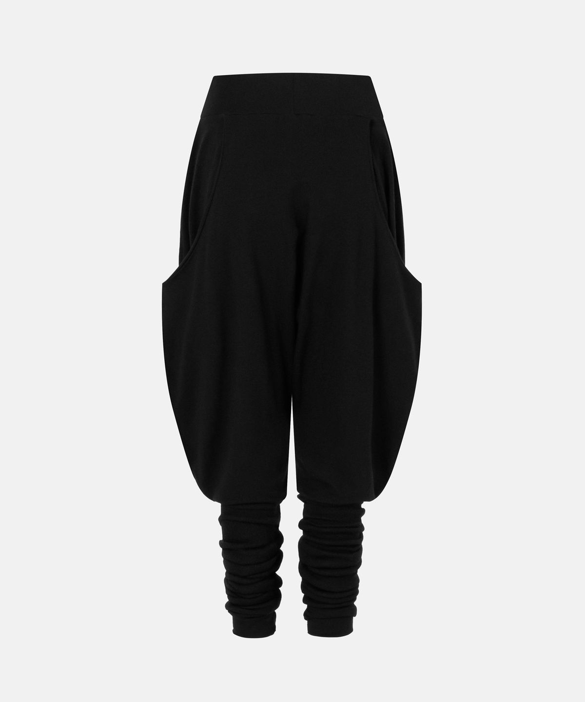 나체(NACHE) PUFF BAGGY PANTS BLACK