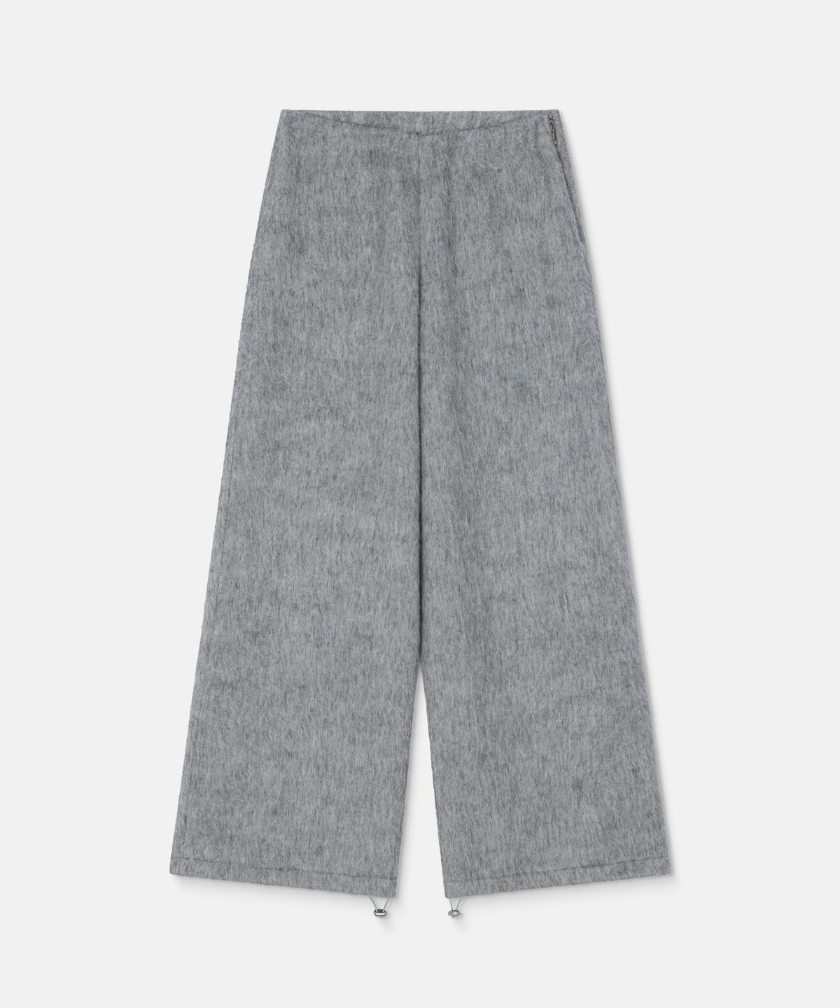 나체(NACHE) HAIRY WIDE PANTS MELANGE GRAY