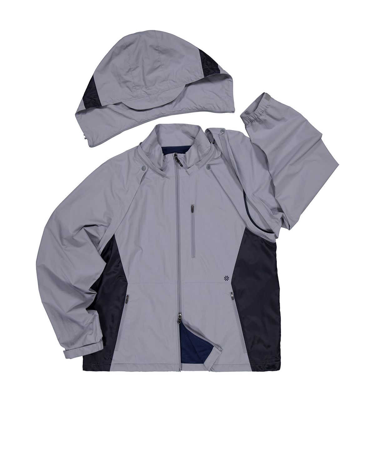 몰트선셋(MOLTSUNSET) Convertible Block Shell - Gray
