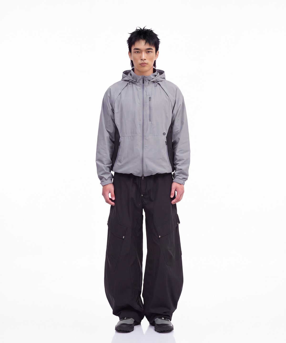 몰트선셋(MOLTSUNSET) Convertible Block Shell - Gray