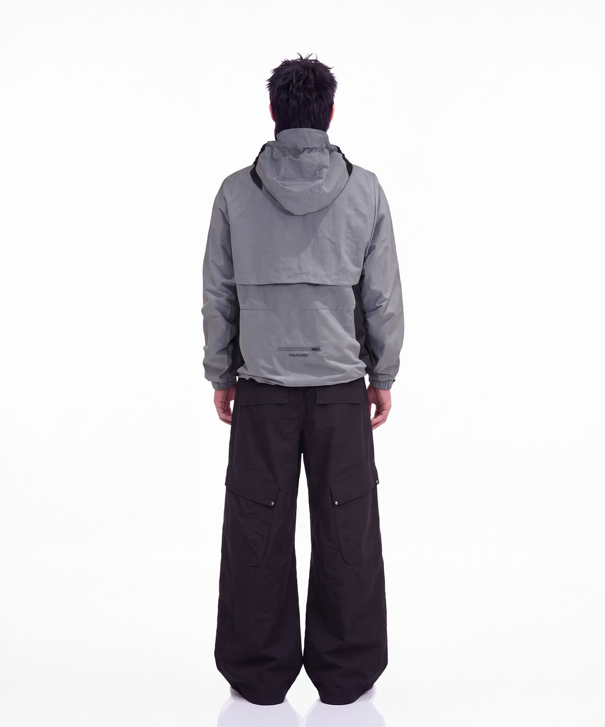 몰트선셋(MOLTSUNSET) Convertible Block Shell - Gray