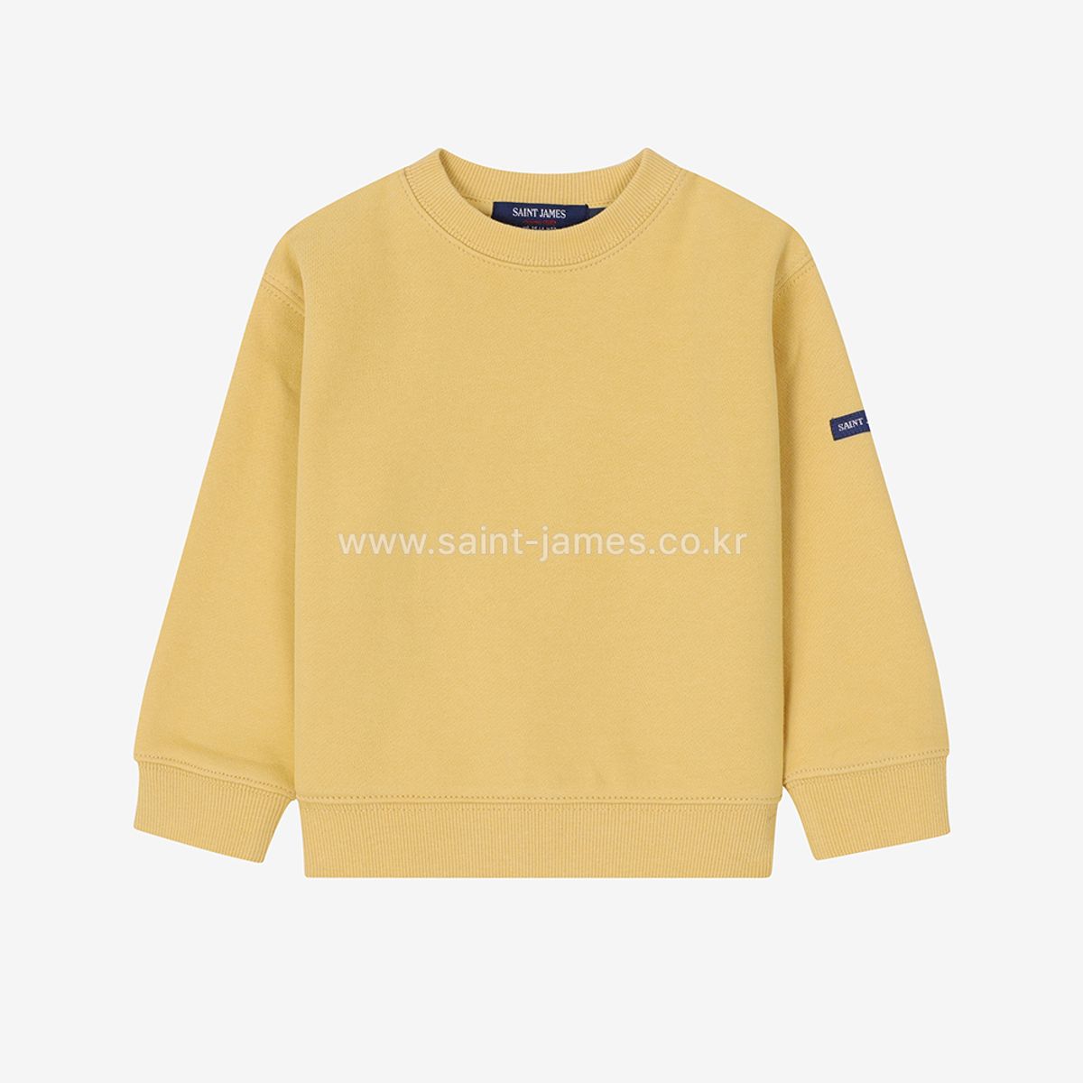 세인트제임스 키즈(SAINT JAMES KIDS) [4-6세] 키즈 봉봉 쁘띠 스웻셔츠 (YEL) ASJT2G3KR93-YEL