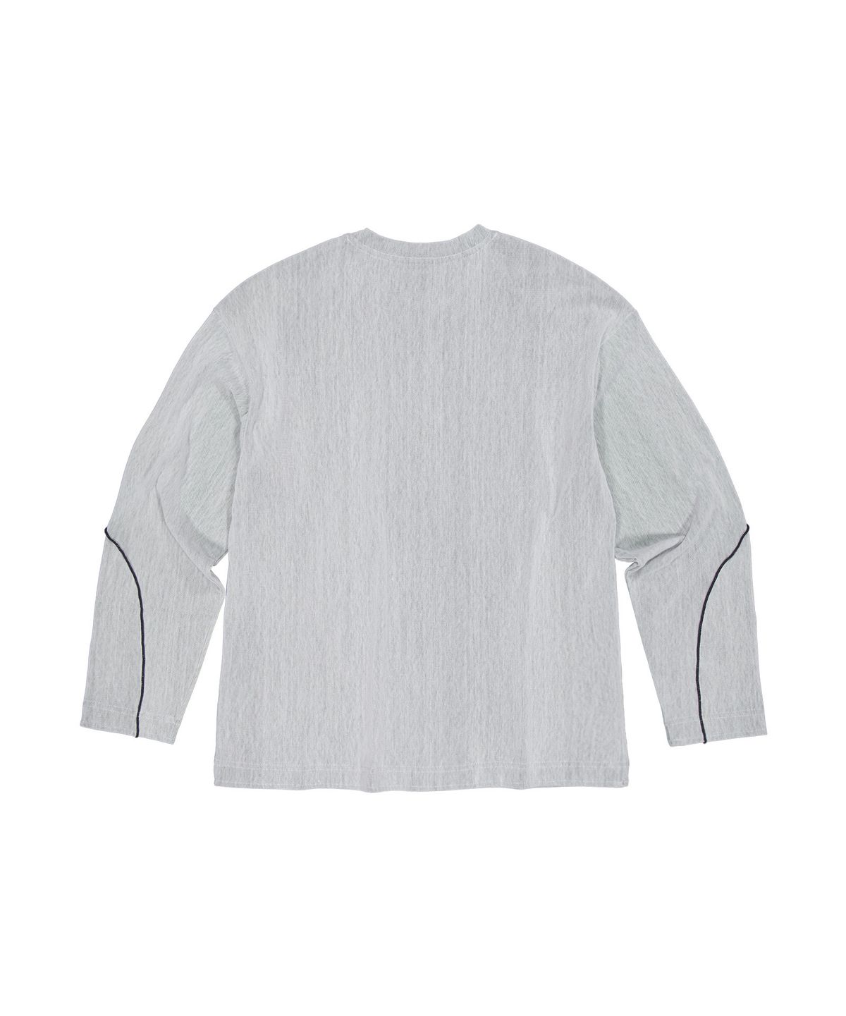 몰트선셋(MOLTSUNSET) Sheer Layered Long Sleeve - White