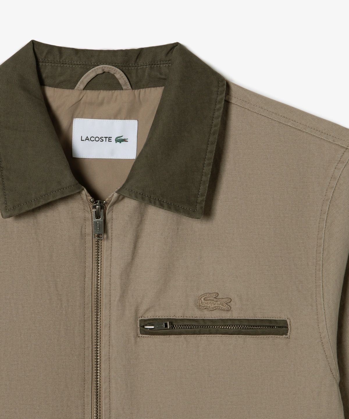 라코스테(LACOSTE) 남성 코튼 워싱 드리즐러 자켓 BH438E-56N I18