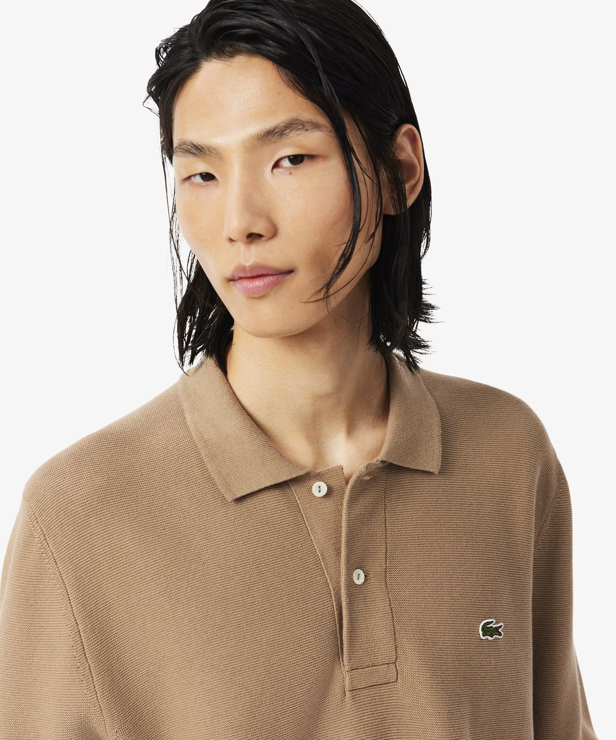 라코스테(LACOSTE) 남성 링스링스 긴팔 스웨터 폴로셔츠 AH9904-56N SIX