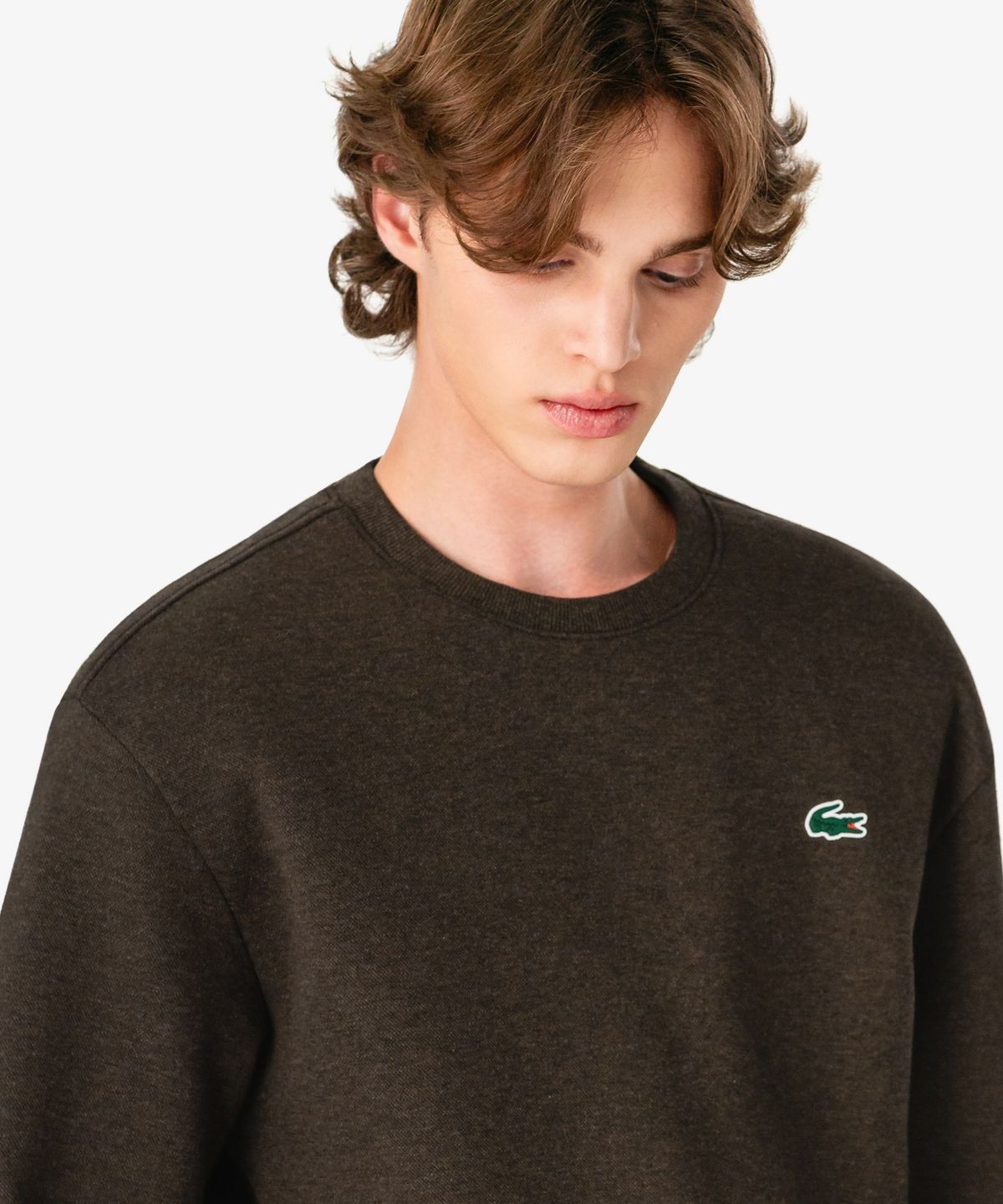 라코스테(LACOSTE) 남성 테크니컬 크루넥 스웻 셔츠 SH616E-56N DPD