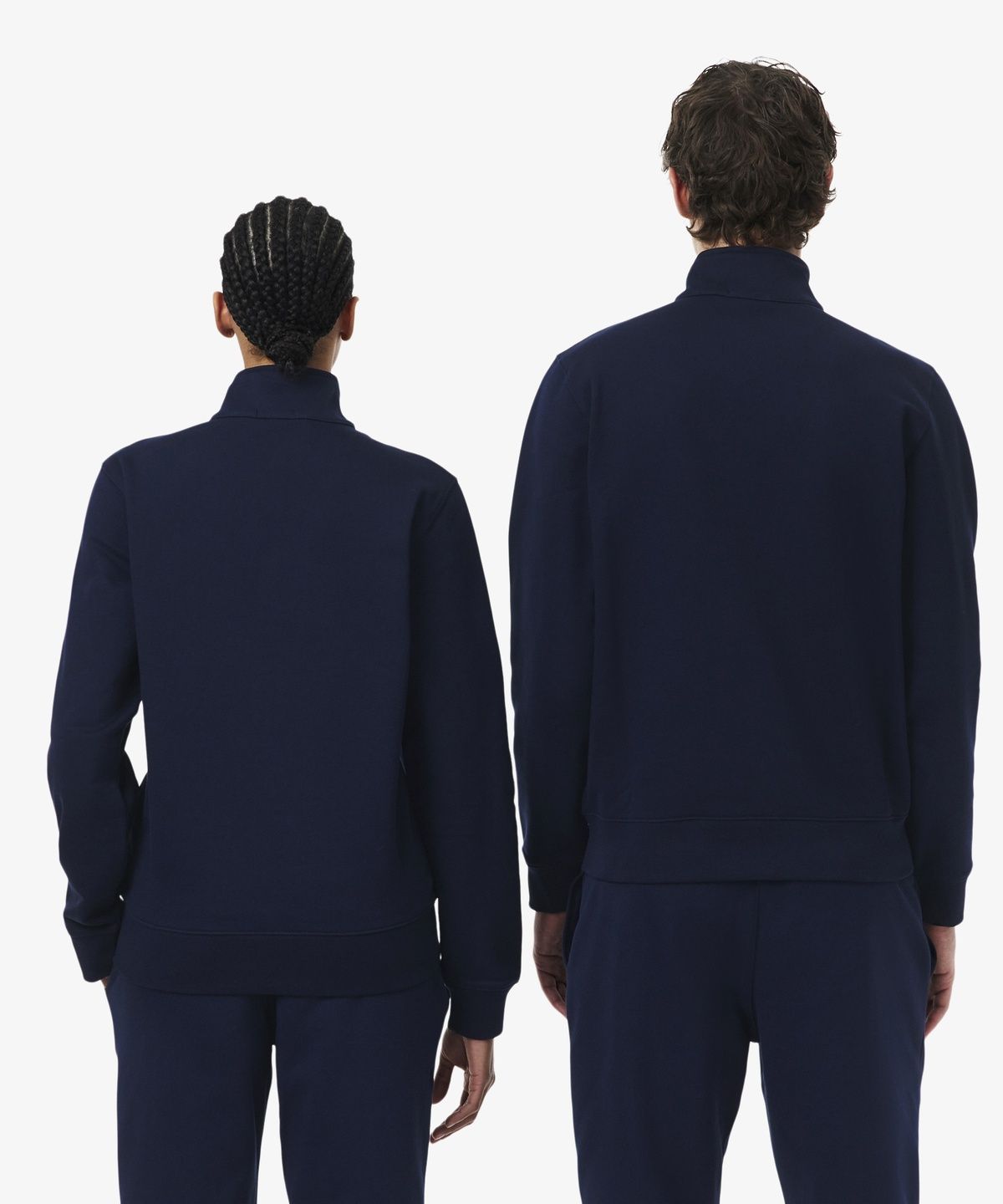 라코스테(LACOSTE) 남성 소프트 브랜딩 반집업 스웻셔츠 SH0784-56N 166