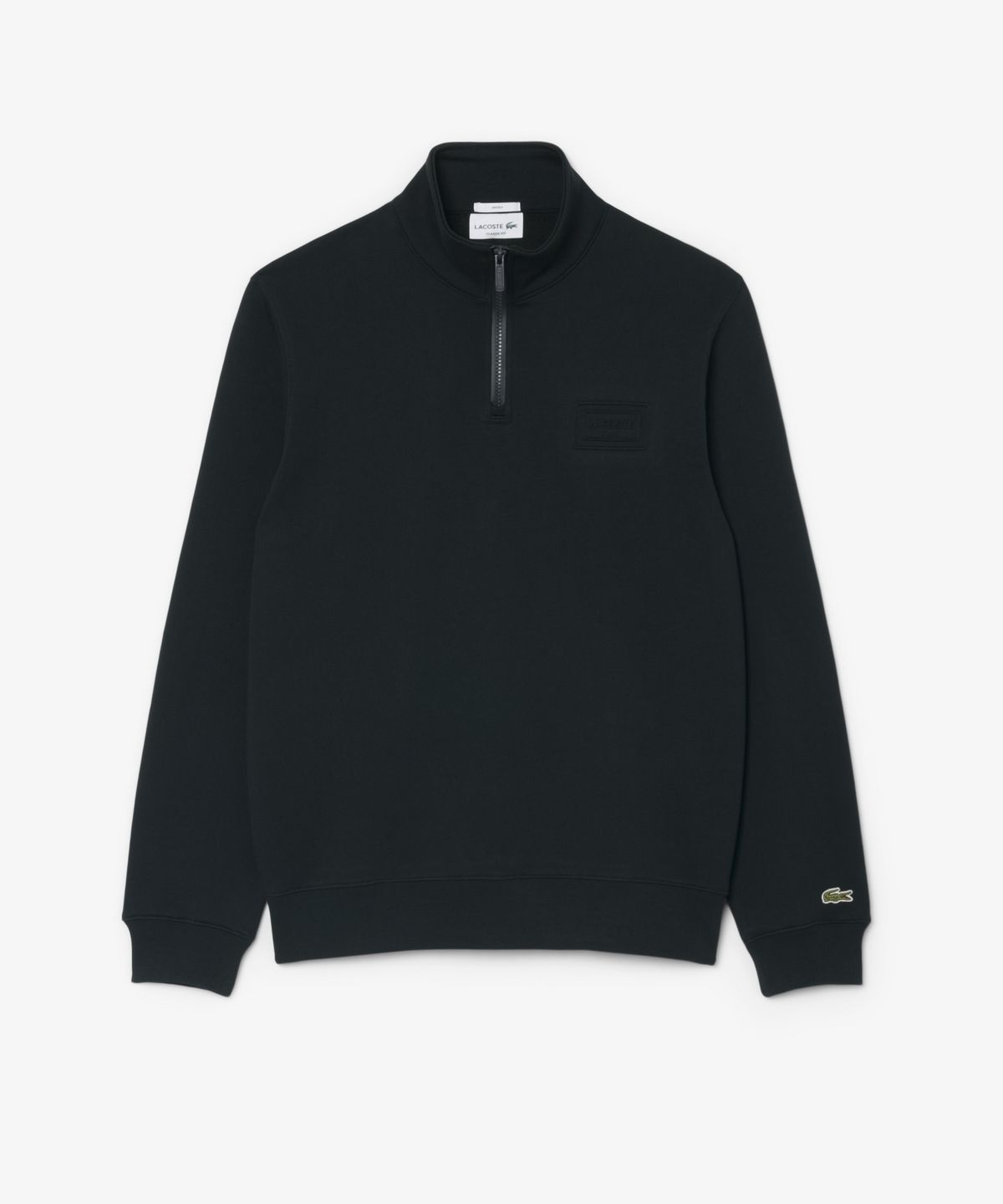 라코스테(LACOSTE) 남성 소프트 브랜딩 반집업 스웻셔츠 SH0784-56N GJP