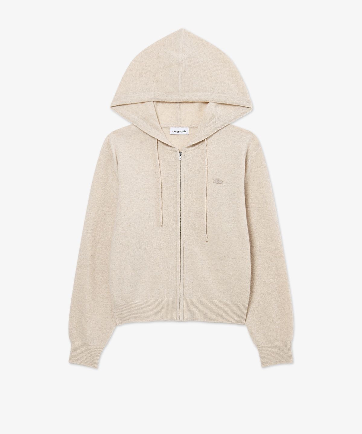 라코스테(LACOSTE) 여성 울 캐시미어 후드집업 스웨터 AF402E-56N S7G