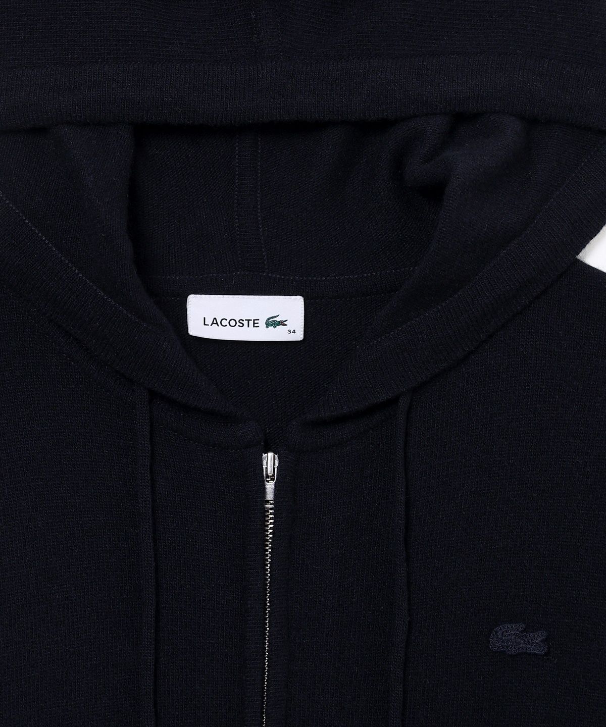 라코스테(LACOSTE) 여성 울 캐시미어 후드집업 스웨터 AF402E-56N HDE