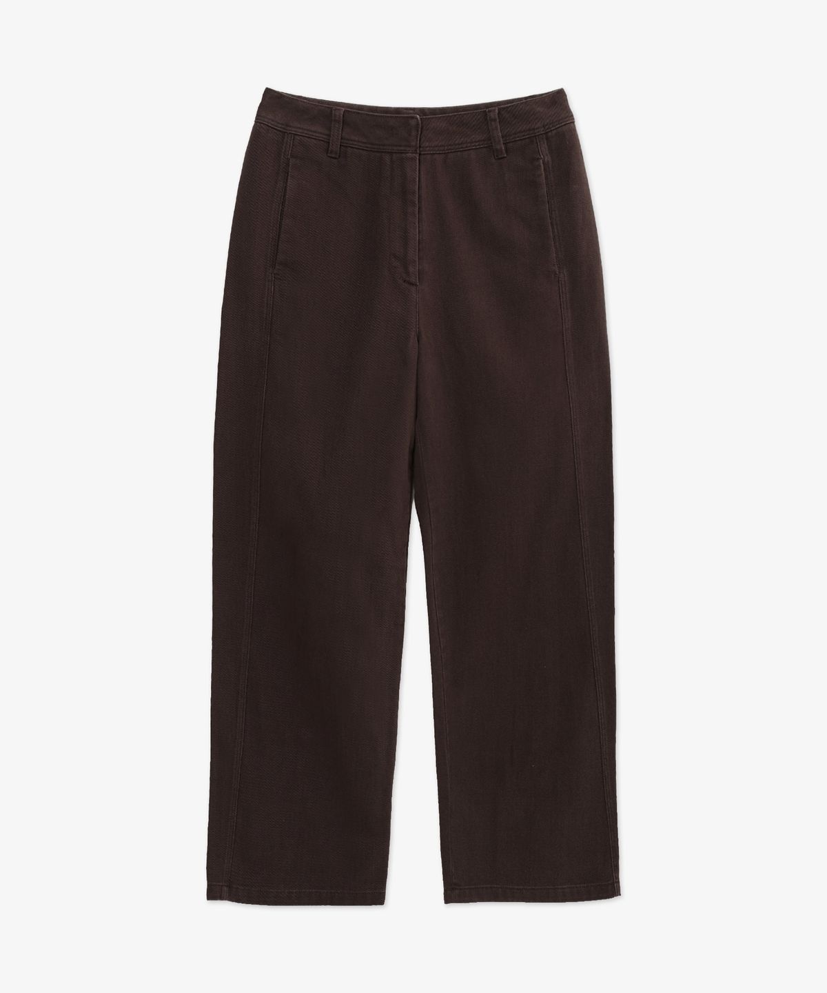라코스테(LACOSTE) 여성 NEW 배럴핏 코튼 팬츠 HF581E-56N DPD