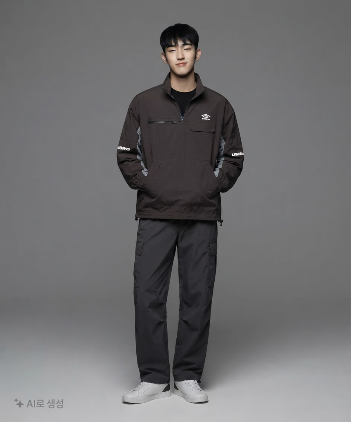 엄브로(UMBRO) 나일론/코치 재킷 100
