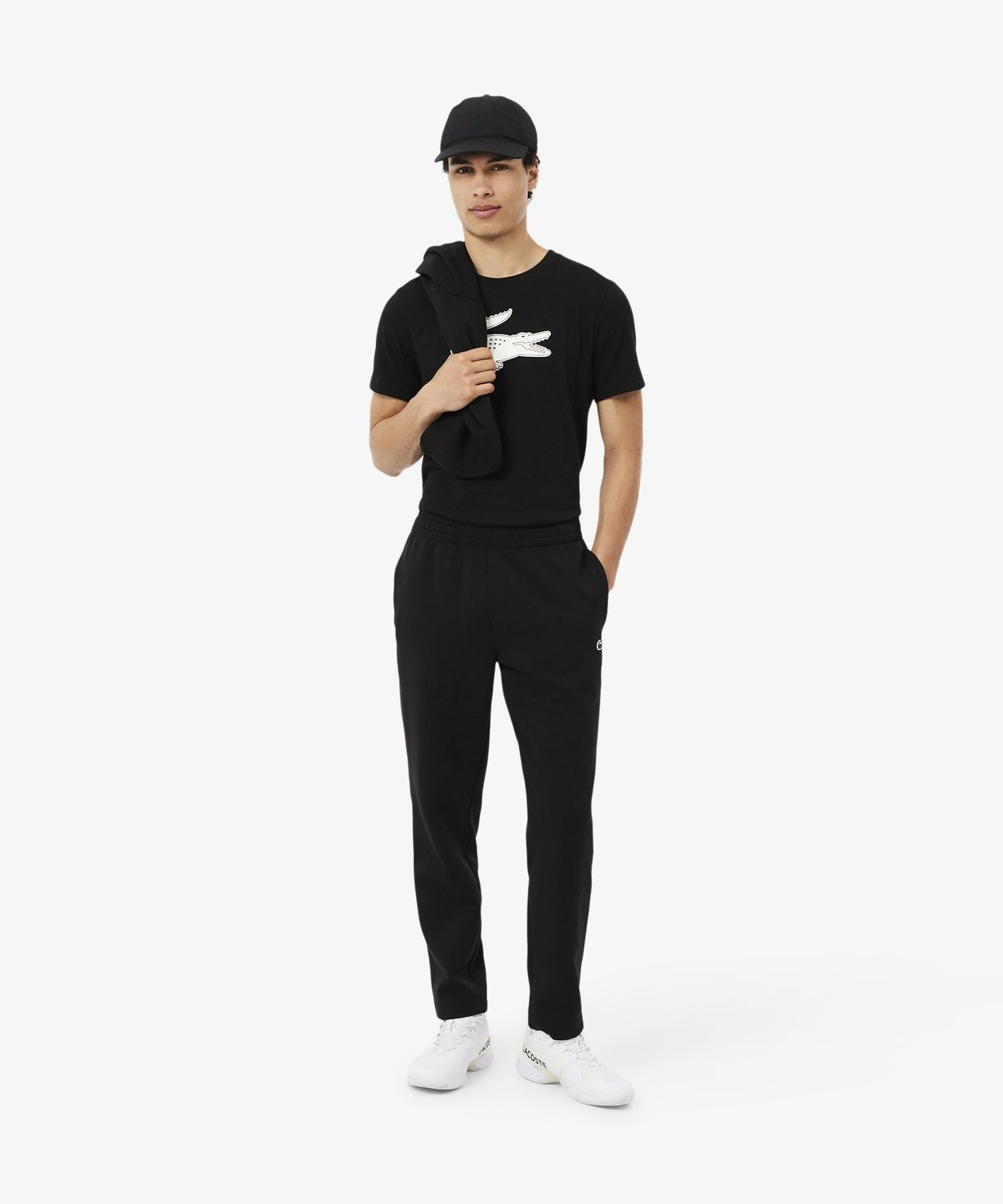 라코스테(LACOSTE) 남성 다이아몬드 타프타 트레이닝 캡 RK2662-56N 031