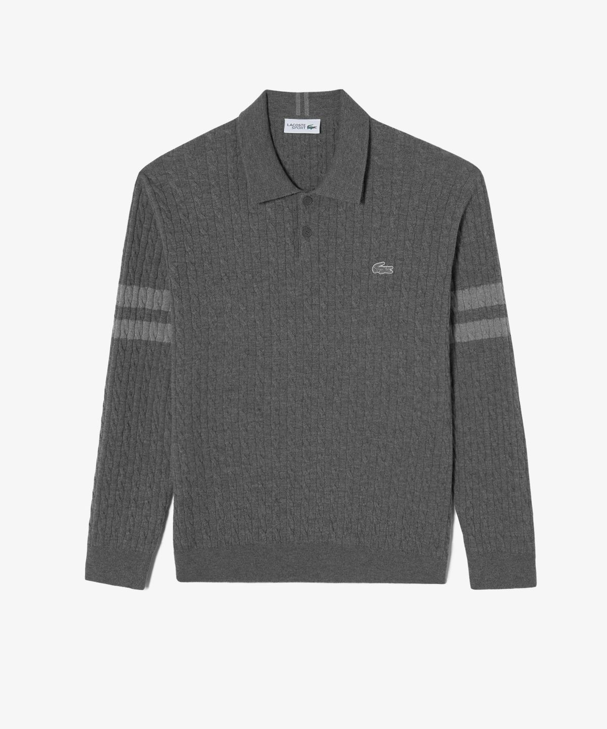 라코스테(LACOSTE) 남성 골프 케이블 폴로 스웨터 AH808E-56N CCA