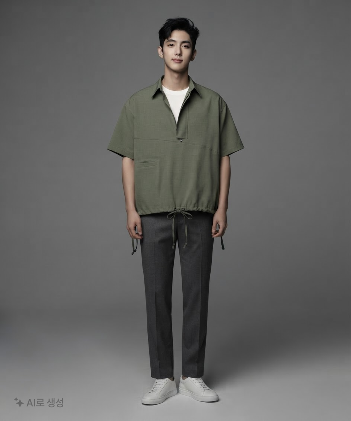 로드 존 그레이(LORD JOHN GREY) pull over s/s anorak XL