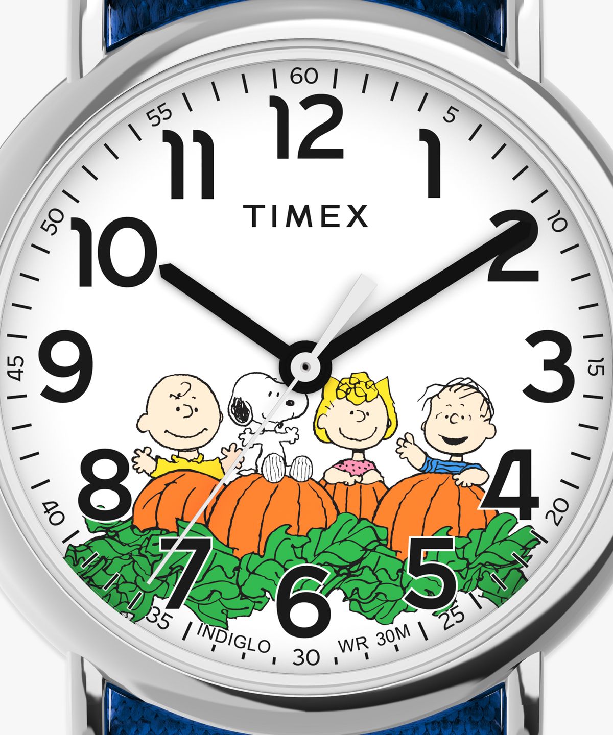 타이맥스(TIMEX) 타이맥스 x 피너츠 위켄더 할로윈 펌프킨 스누피 손목시계 38mm