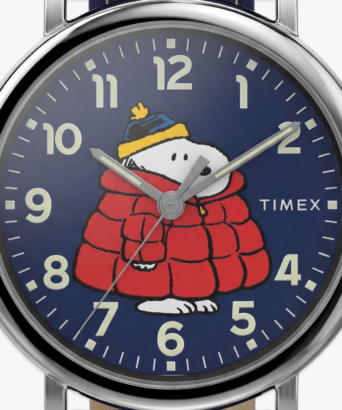타이맥스(TIMEX) 타이맥스 x 피너츠 위켄더 겨울패딩 스누피 애니시계 40mm