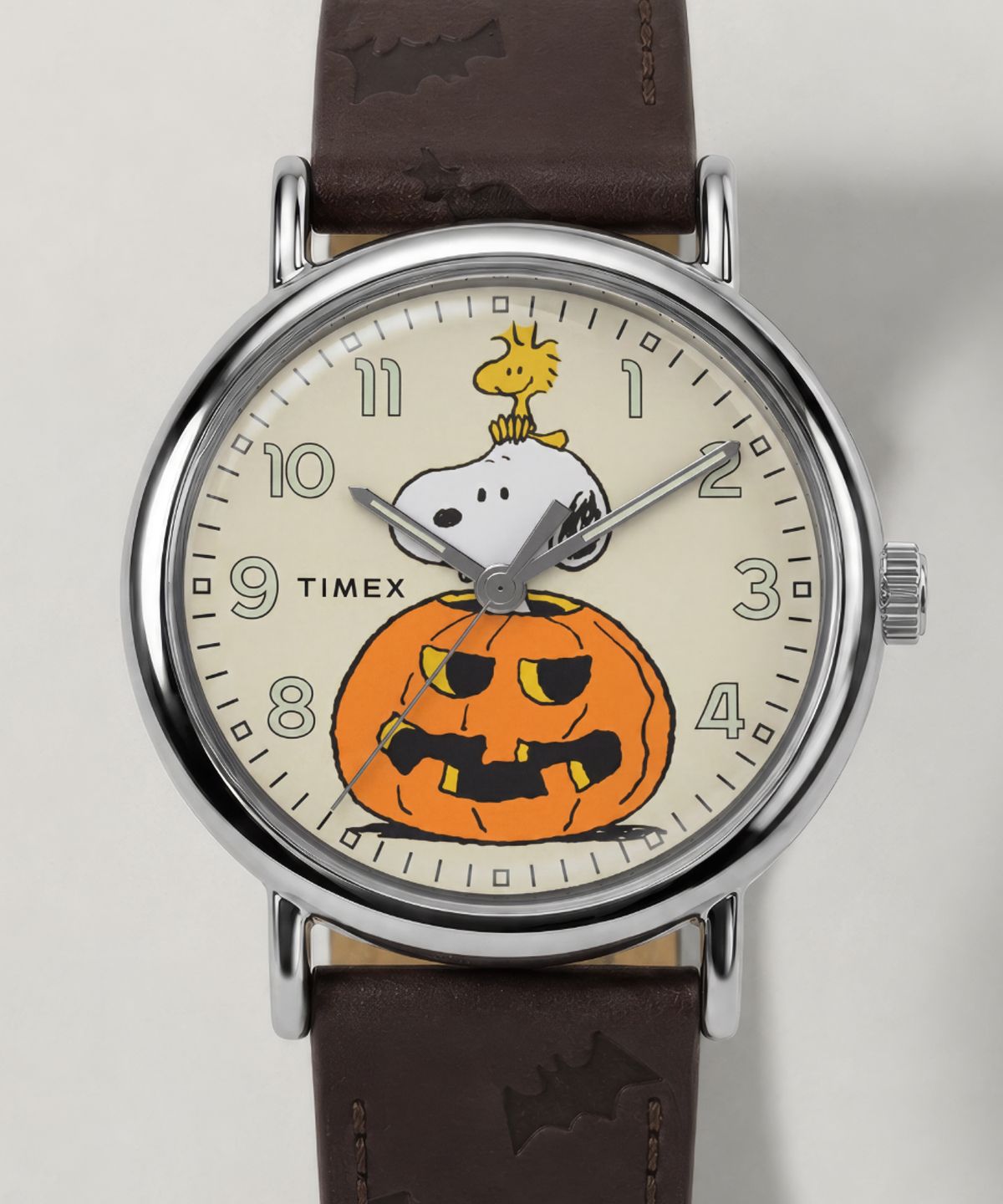 타이맥스(TIMEX) 타이맥스 x 피너츠 위켄더 할로윈 펌프킨 스누피시계 40mm